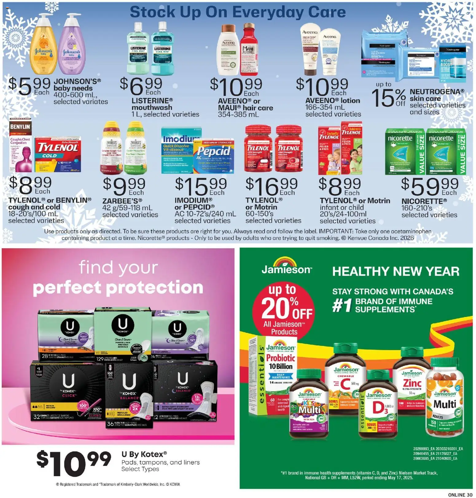 Fortinos weekly flyer / circulaire - page 29- valid from Jan 15, 2026