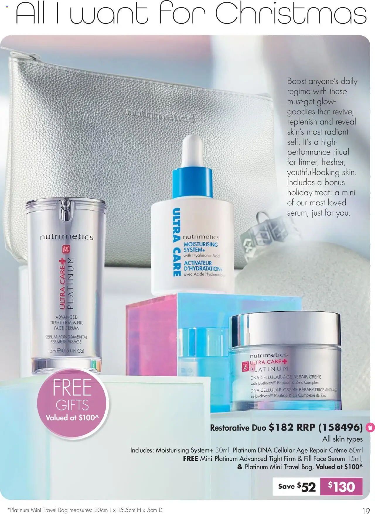 Nutrimetics Catalogue Holiday magic - page 19- valid from 12/10/2025