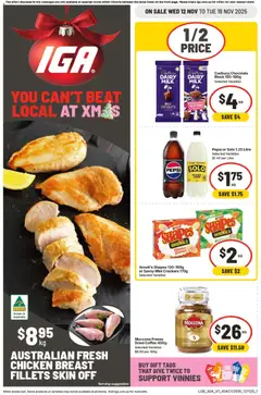 IGA catalogue preview - valid from 12/11/2025
