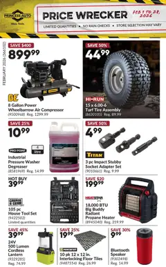 Preview Princess Auto - Price Wrecker valid from Feb 1, 2026