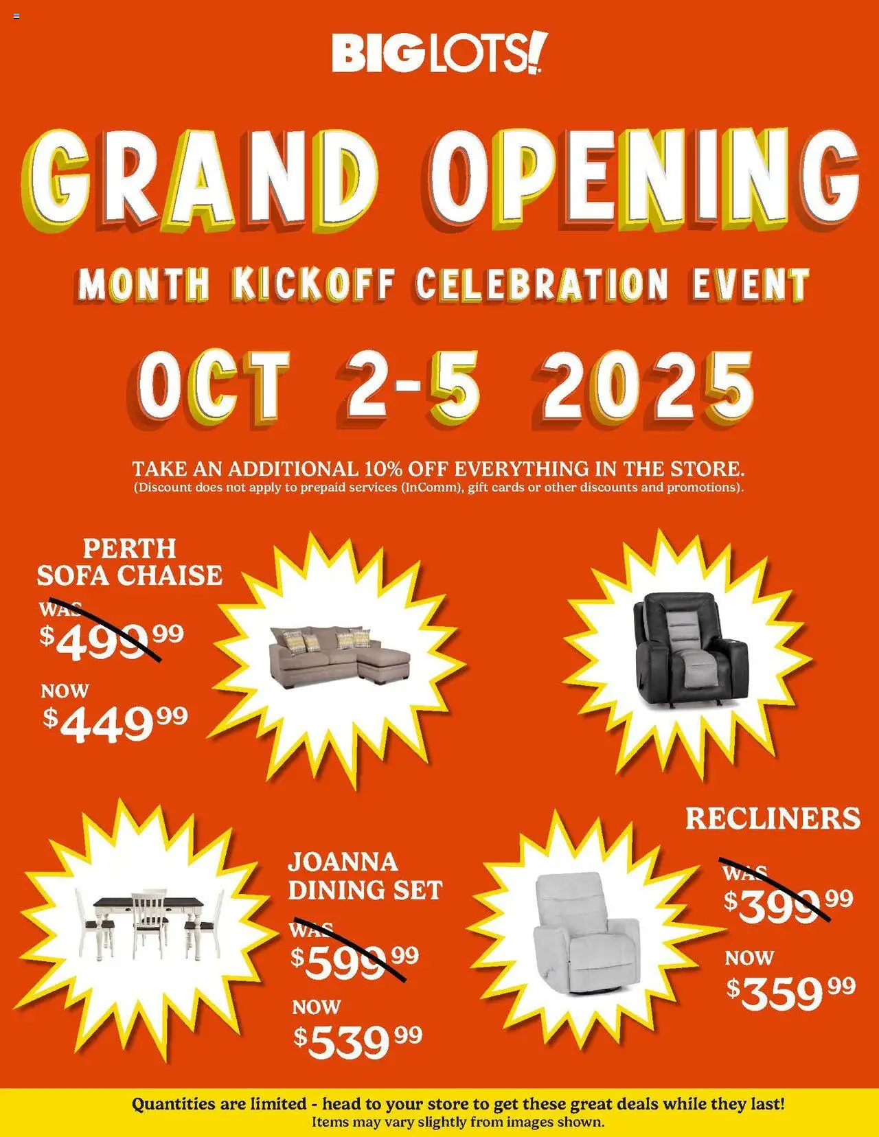 Big Lots Weekly Ad - page 1- valid from 10/02/2025