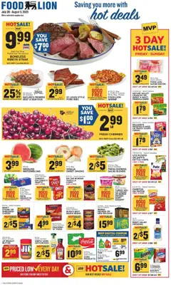 Preview Food Lion Weekly Ad valid from 07/30/2025