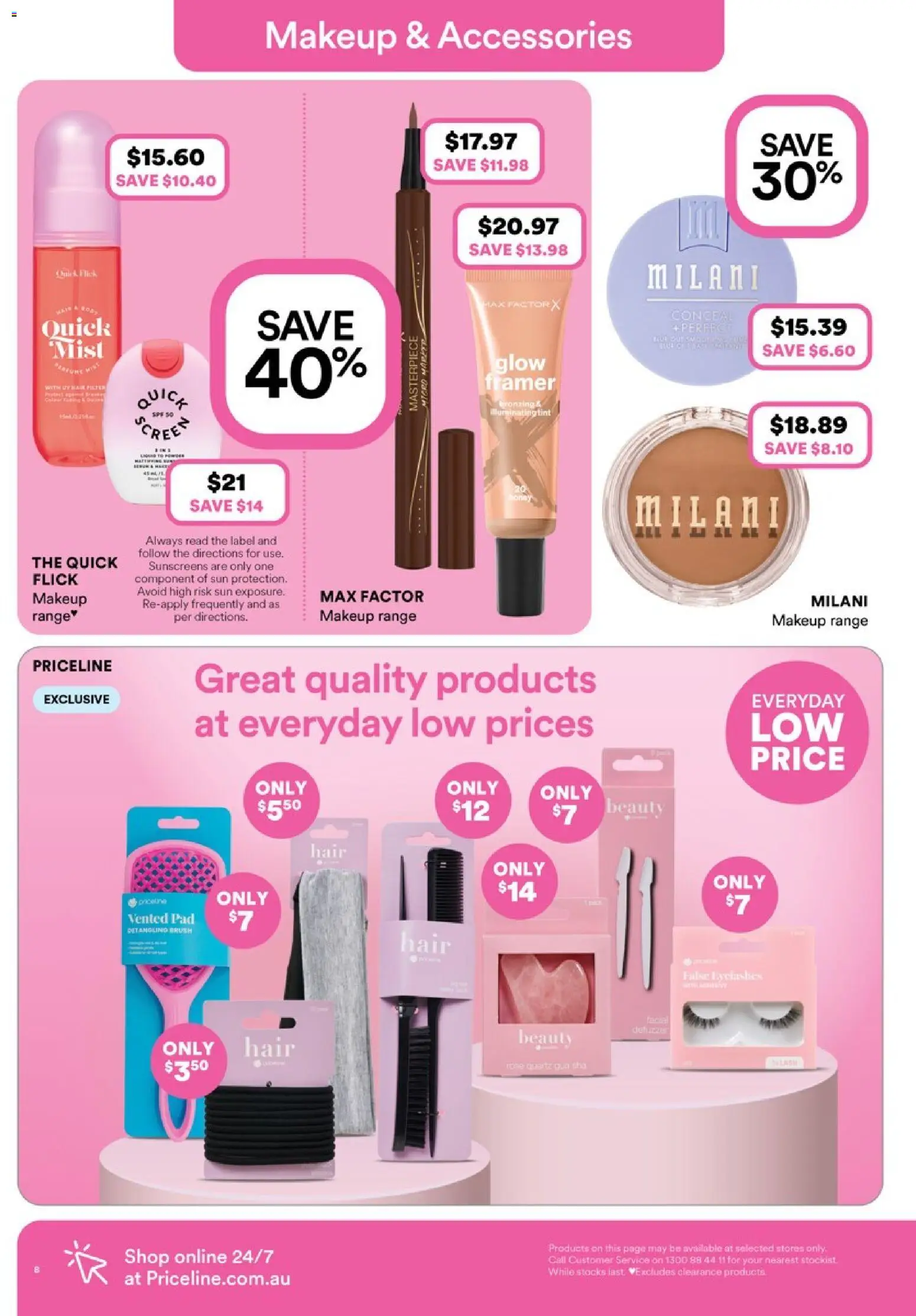 Priceline Pharmacy Catalogue  - page 8- valid from 19/02/2026