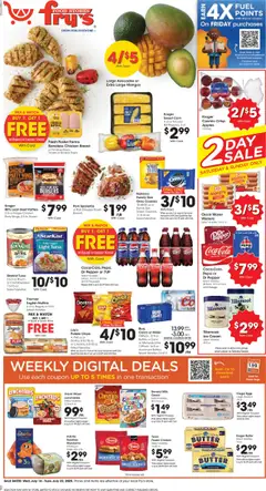 Preview Fry's Food Weekly Ad valid from 07/16/2025