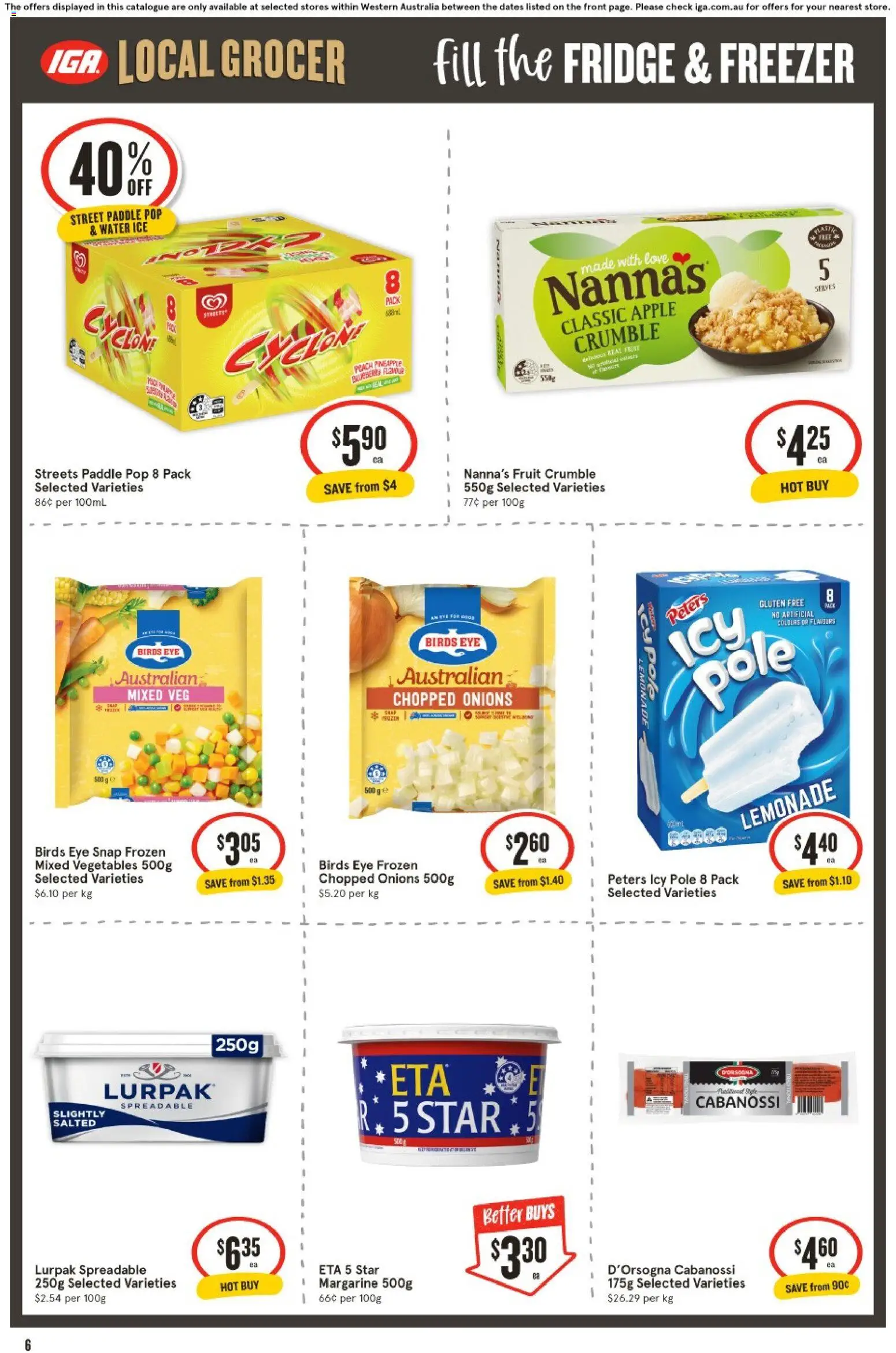 IGA Local Grocer WA - page 6- valid from 14/01/2026