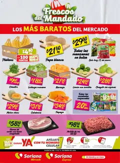 Soriana - Frescos del Mandado Mercado: Tamaulipas Frescos del Mandado Mercado: Tamaulipas válido desde 13/01/2026
