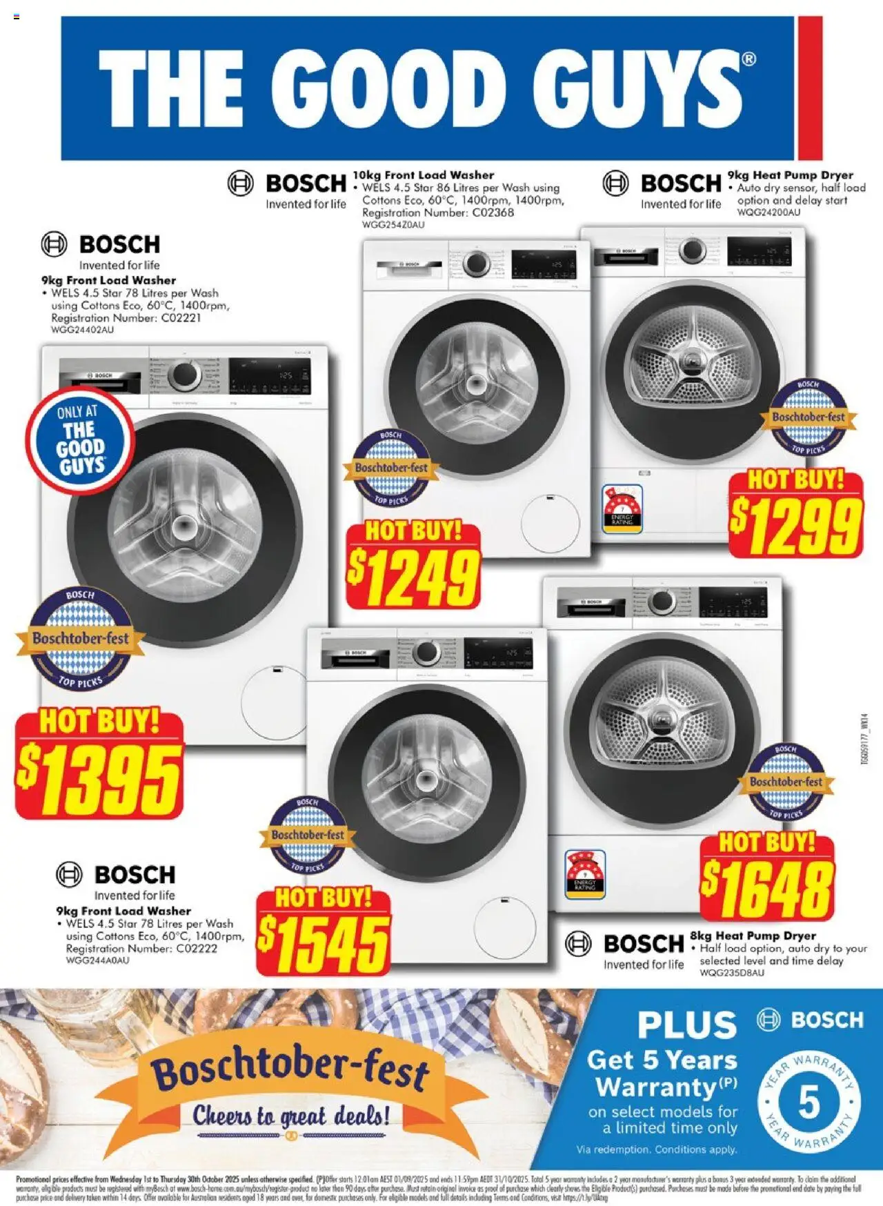 The Good Guys - Bosch - page 1- valid from 30/09/2025