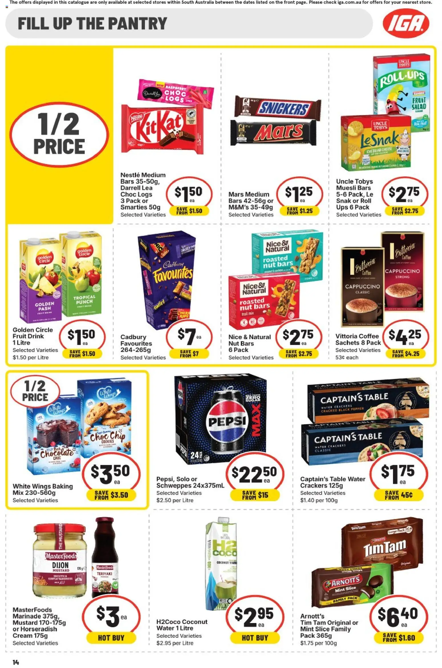 IGA Catalogue SA - page 10- valid from 14/01/2026