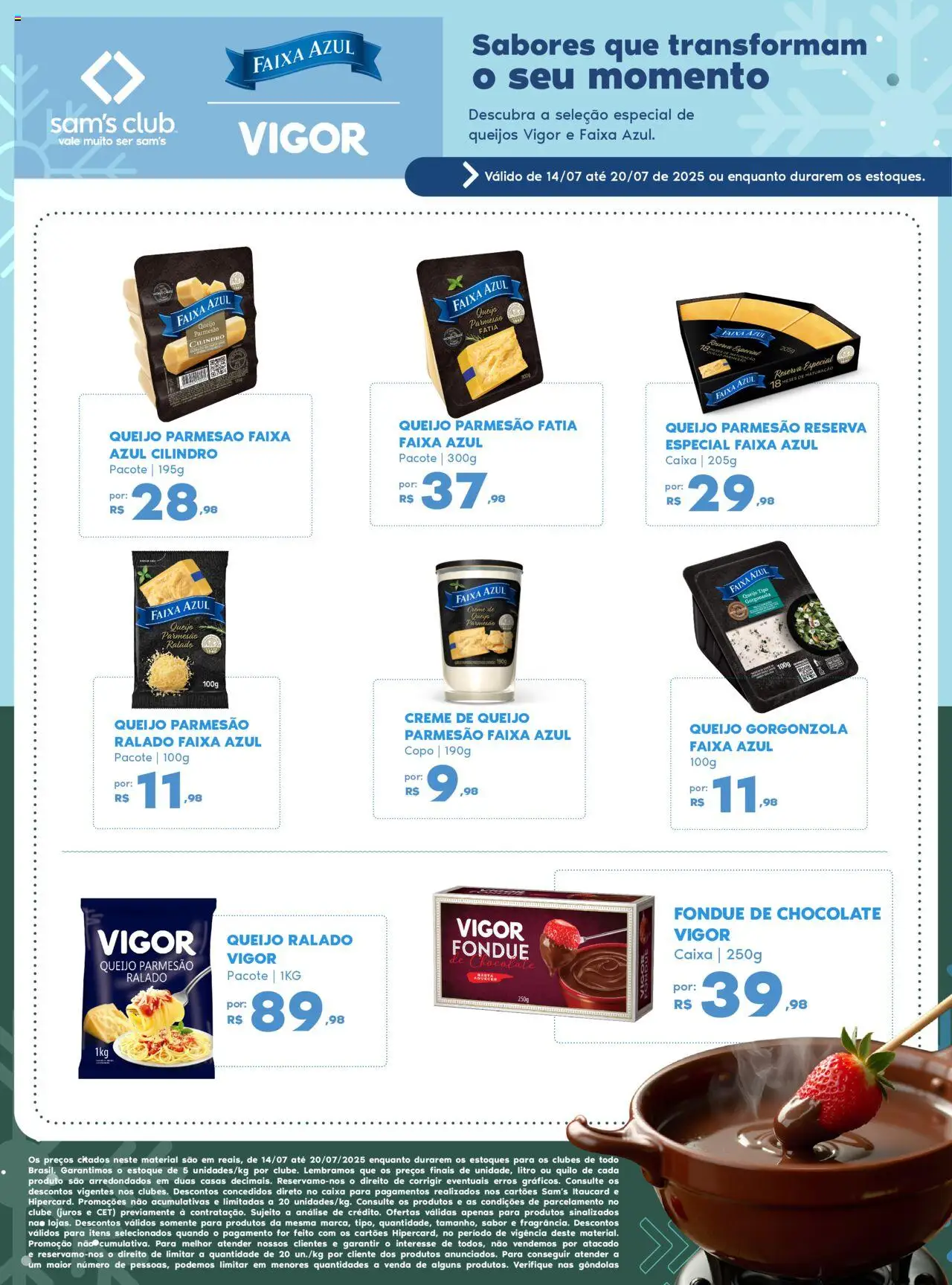 Sam's Club - Ofertas Vigor - página 1- válido a partir de 14/07/2025
