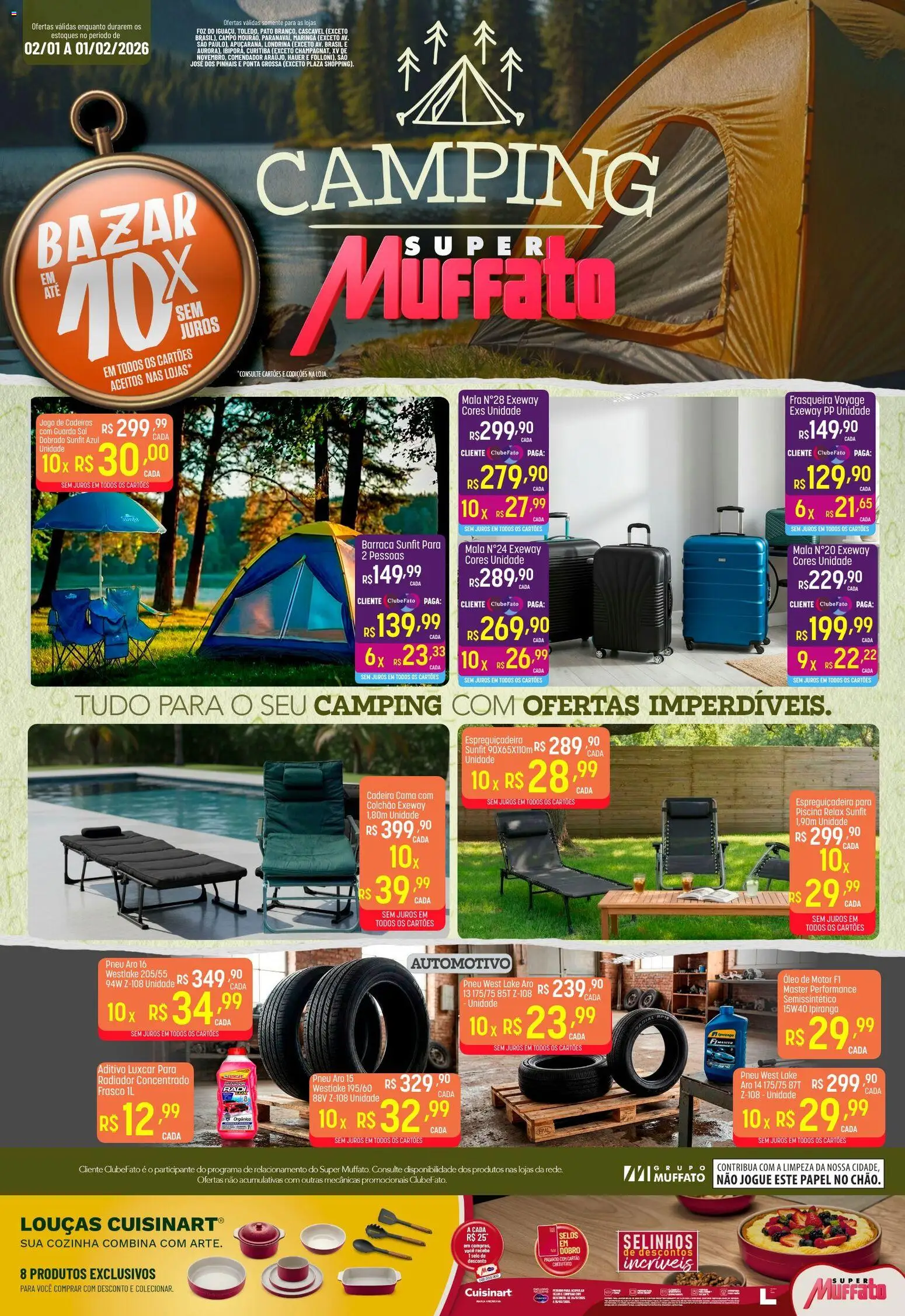 Super Muffato - Ofertas de Camping - página 1- válido a partir de 02/01/2026
