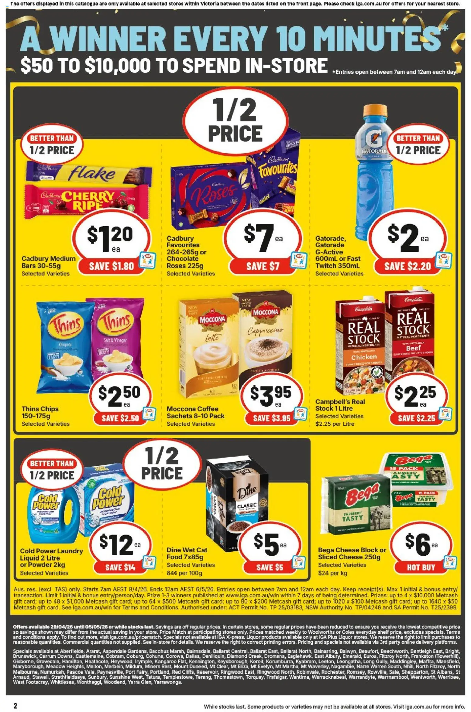IGA catalogue  - page 43- valid from 29/04/2026