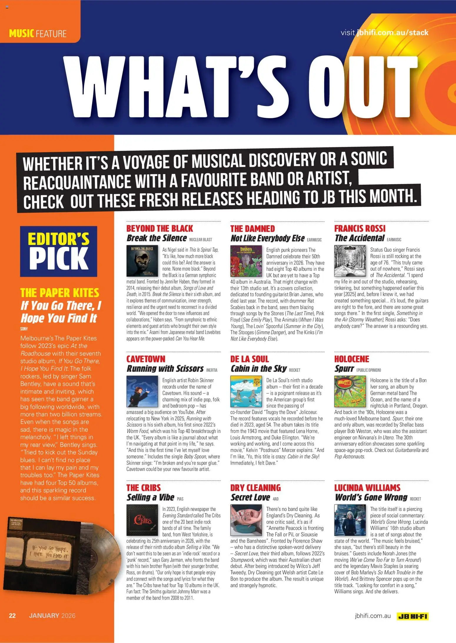 JB Hi-Fi STACK - page 22- valid from 01/01/2026