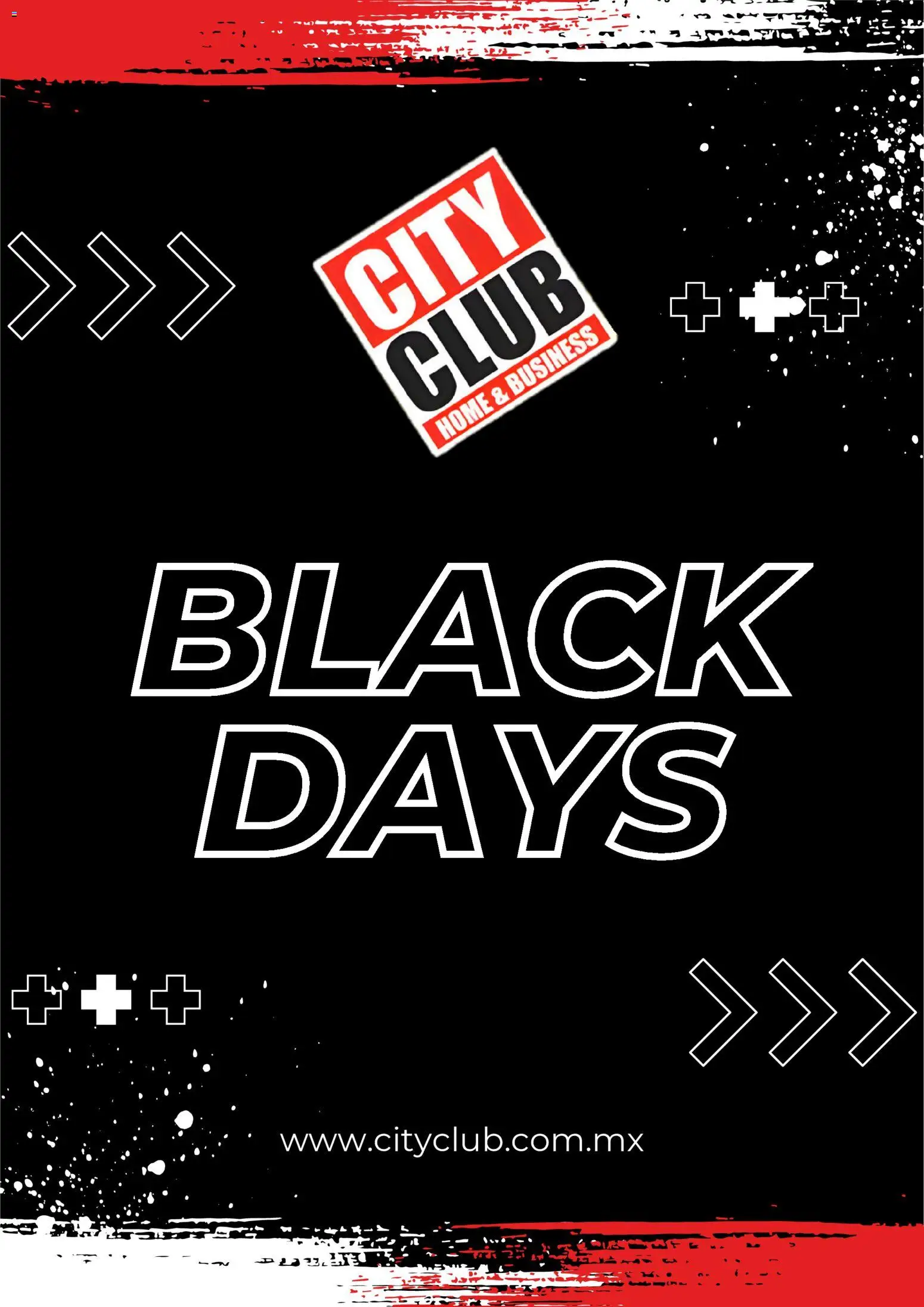 City Club Black Friday - página 1- válido desde 27/11/2025