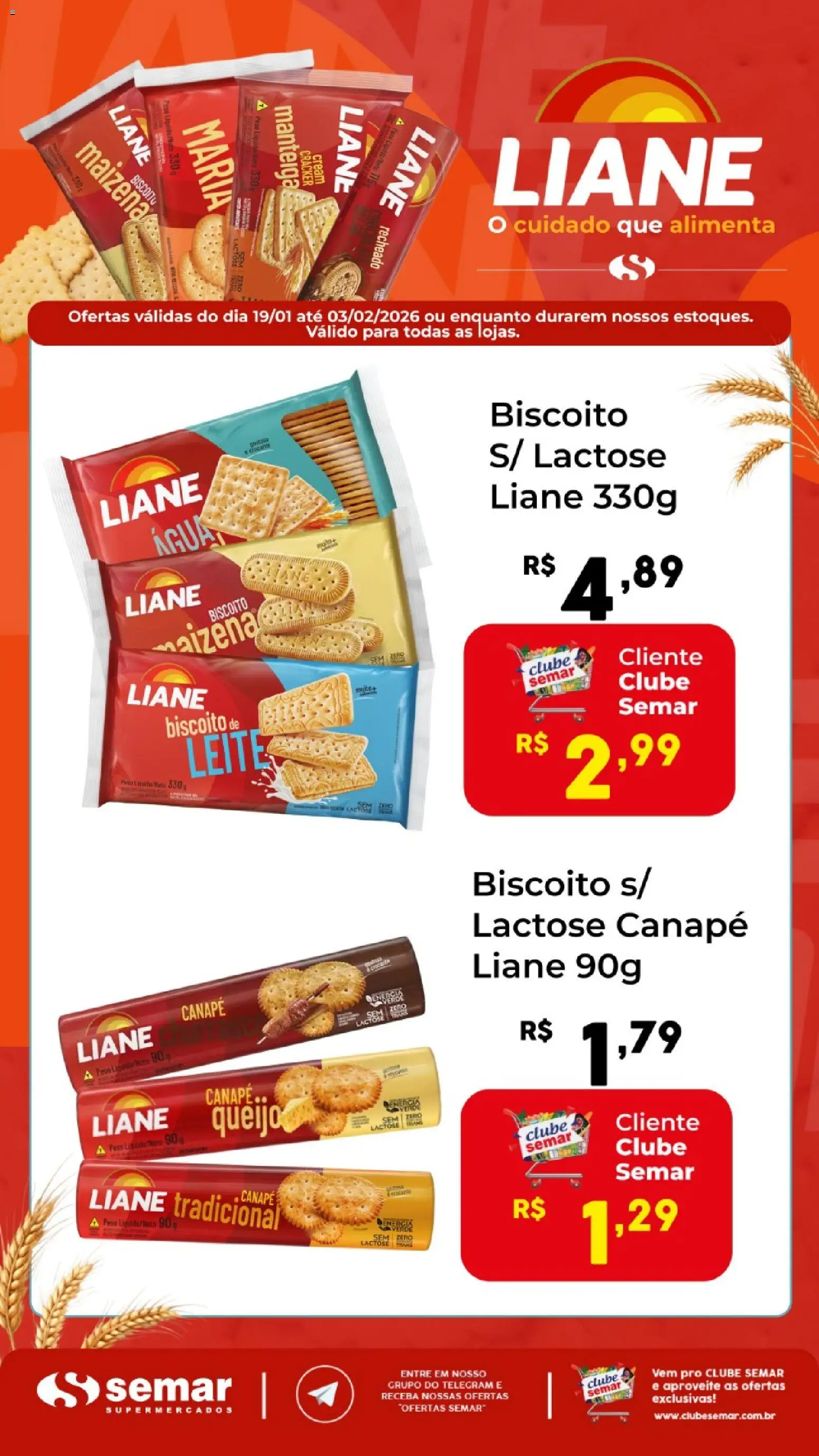 Semar Supermercado - Ofertas Liane  - página 1- válido a partir de 19/01/2026
