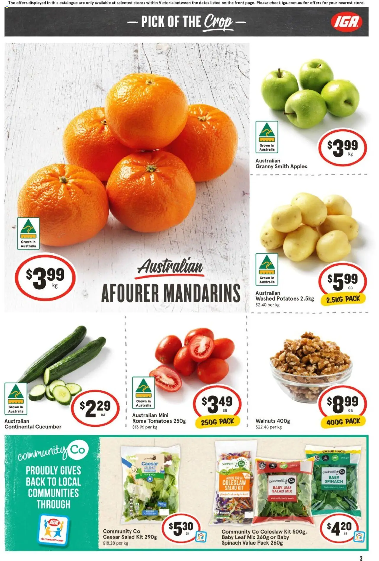IGA Catalogue VIC - page 3- valid from 23/07/2025