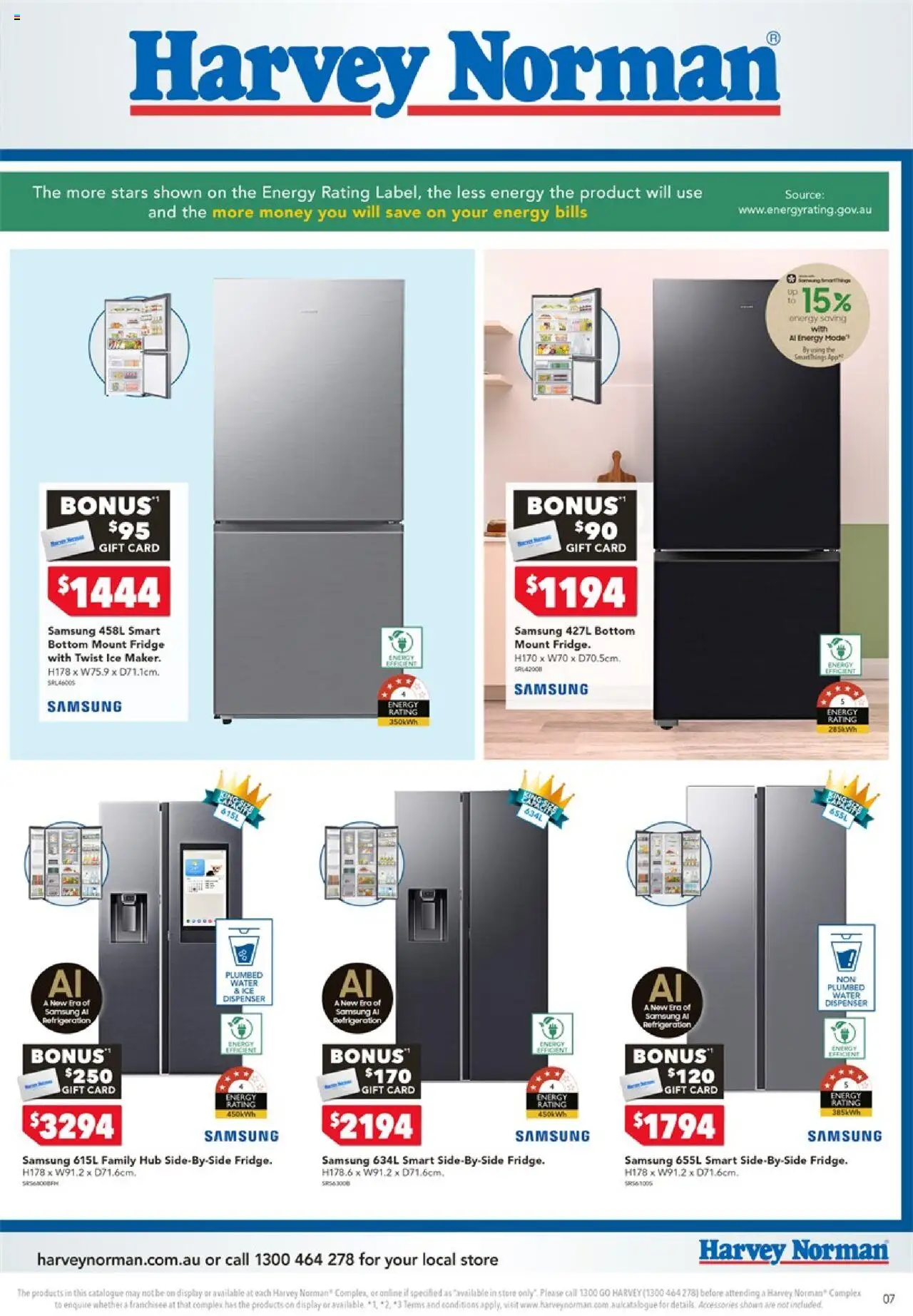 Harvey Norman Electrical Energy-Efficient Appliance - page 7- valid from 17/07/2025