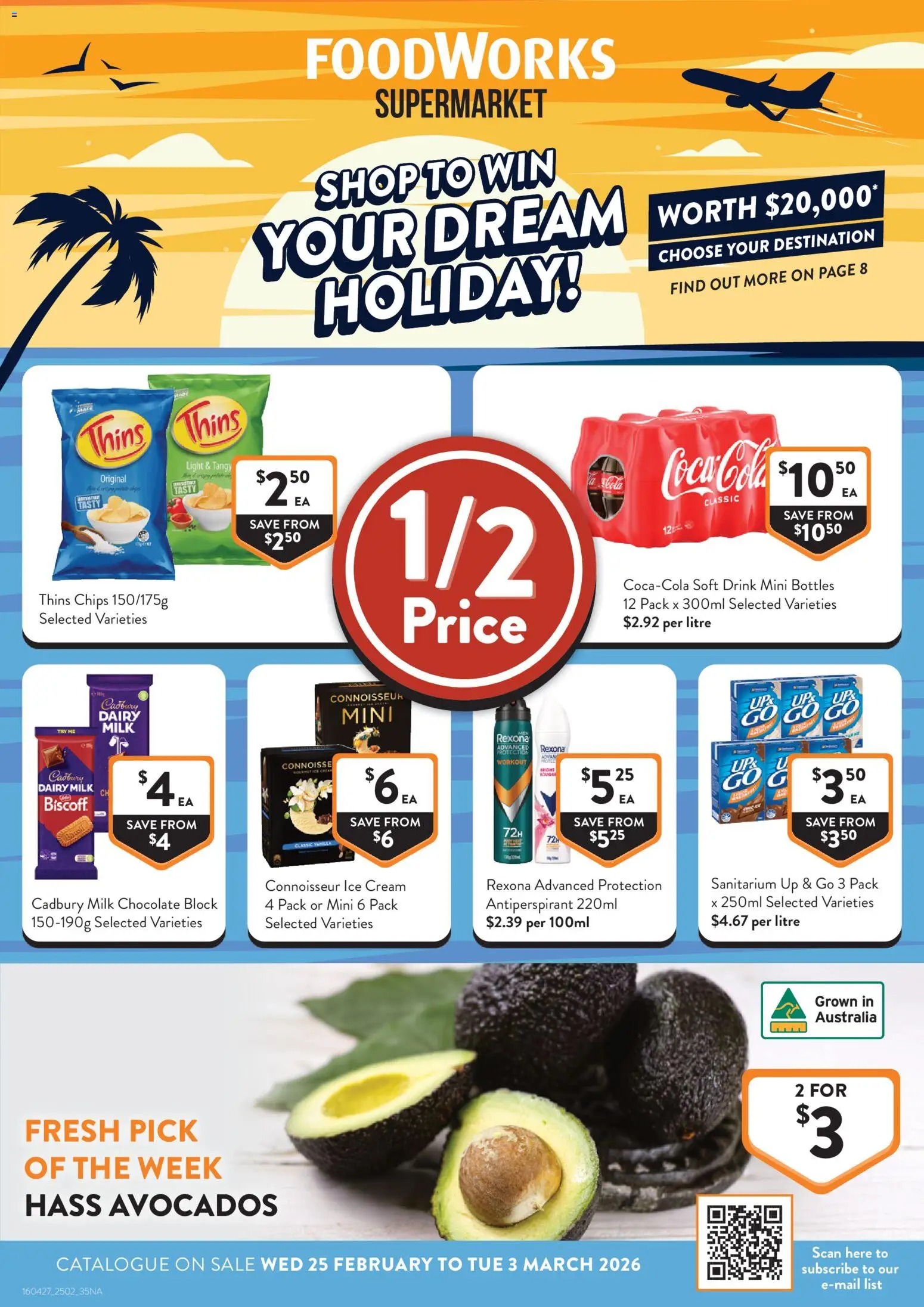 Foodworks Catalogue NSW - page 1- valid from 25/02/2026