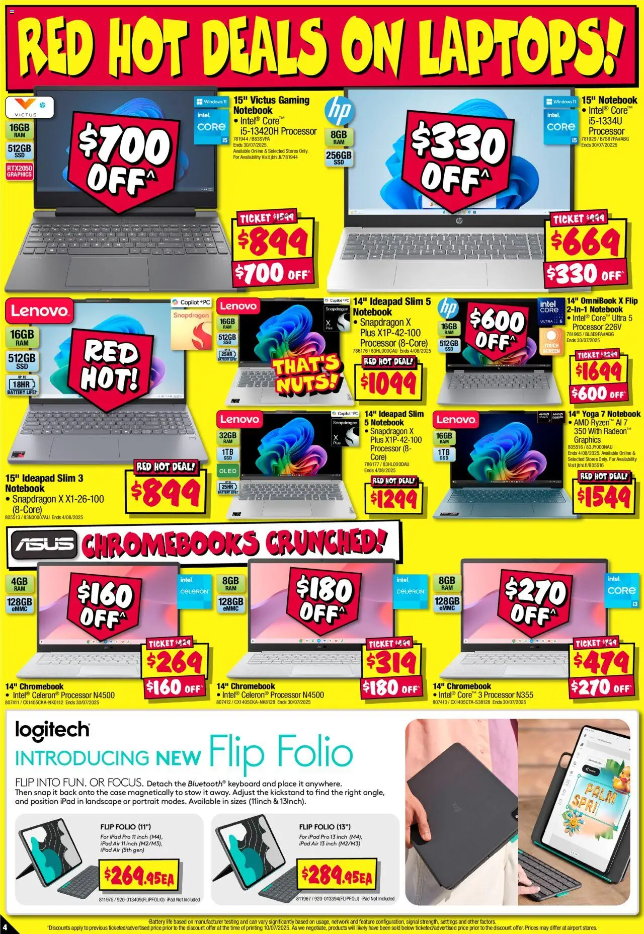 JB Hi-Fi Catalogue  - page 4- valid from 17/07/2025