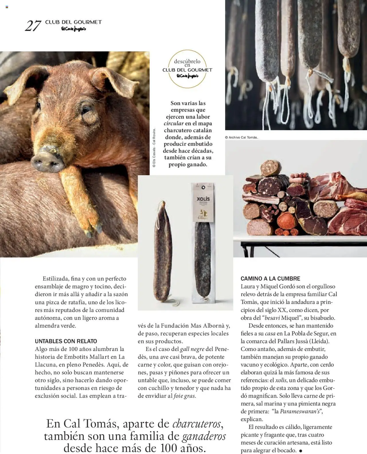 El Corte Inglés Gourmet Magazin - página 27- válido desde 27/06/2025