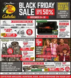 Preview Cabela's Black Friday valid from 11/24/2025