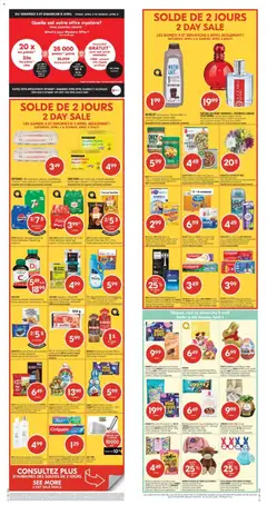 Preview Pharmaprix weekly flyer / circulaire valid from Apr 3, 2026