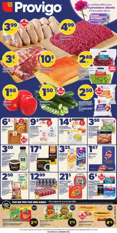 Preview Provigo weekly flyer / circulaire valid from Mar 5, 2026