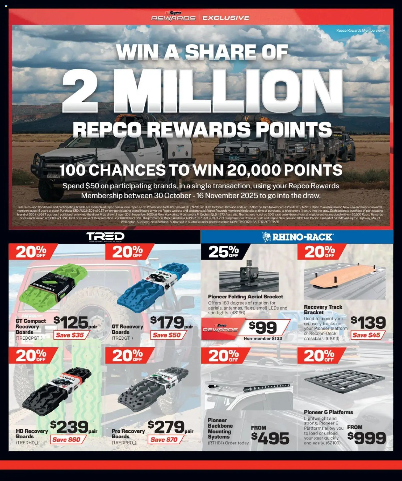 Repco Catalogue - page 2- valid from 30/10/2025