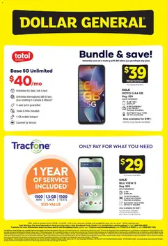 Preview Dollar General Wireless Deals valid from 01/18/2026