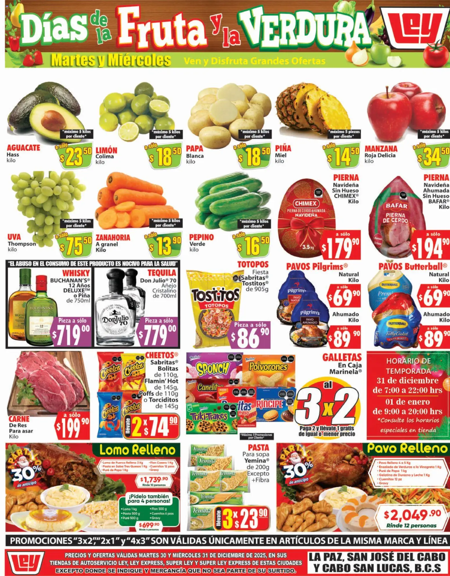 Casa Ley folleto Autoservicio - página 1- válido desde 30/12/2025