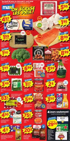 Preview Maxi weekly flyer / circulaire valid from Mar 26, 2026