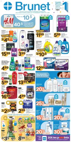 Preview Brunet weekly flyer / circulaire valid from Mar 19, 2026