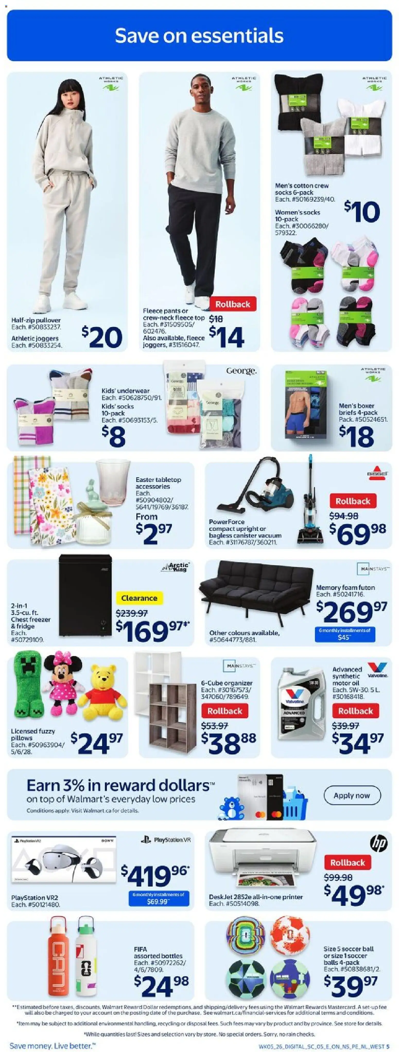 Walmart weekly flyer - page 6- valid from Feb 26, 2026