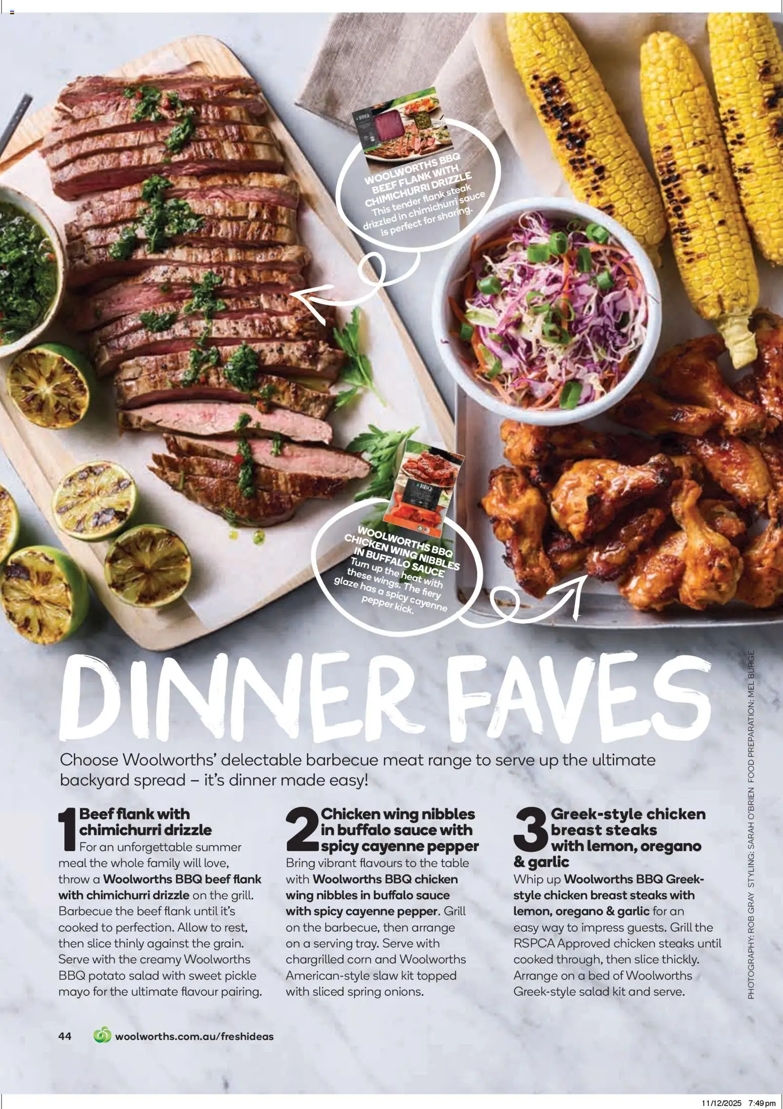 Woolworths Fresh Ideas Magazine - page 44- valid from 14/01/2026