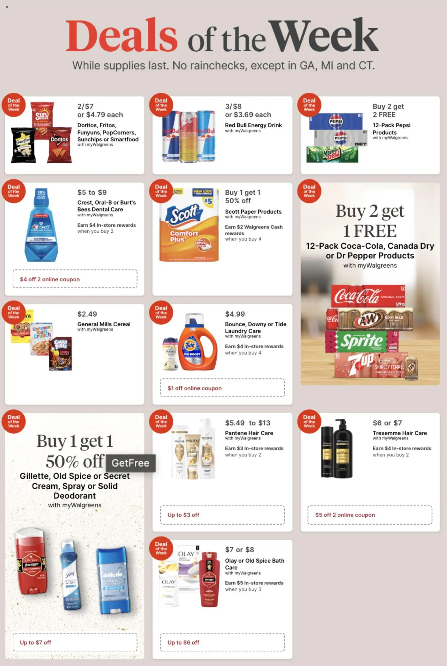 Walgreens Weekly Ad - page 1- valid from 11/02/2025