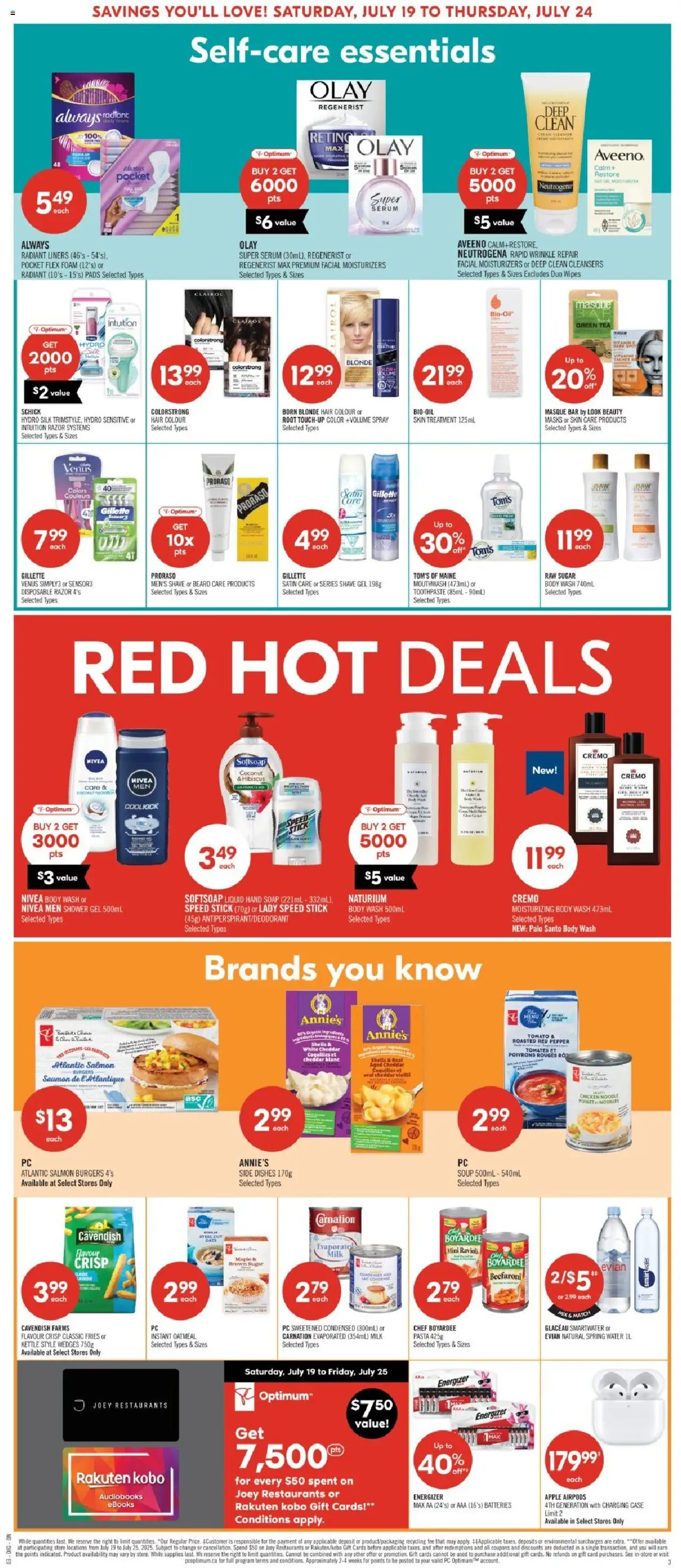 Shoppers weekly flyer / circulaire - page 17- valid from Jul 19, 2025