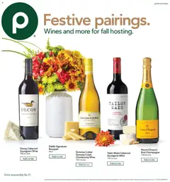 Preview Publix Wines Pairings valid from 11/12/2025