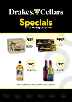 Drakes catalogue preview - valid from 04/02/2026