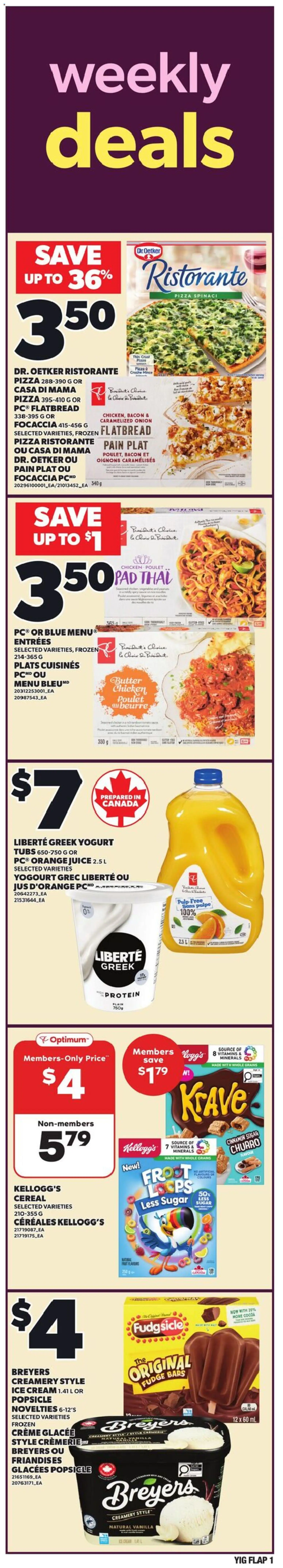 Independent Grocer weekly flyer / circulaire - page 1- valid from Apr 9, 2026