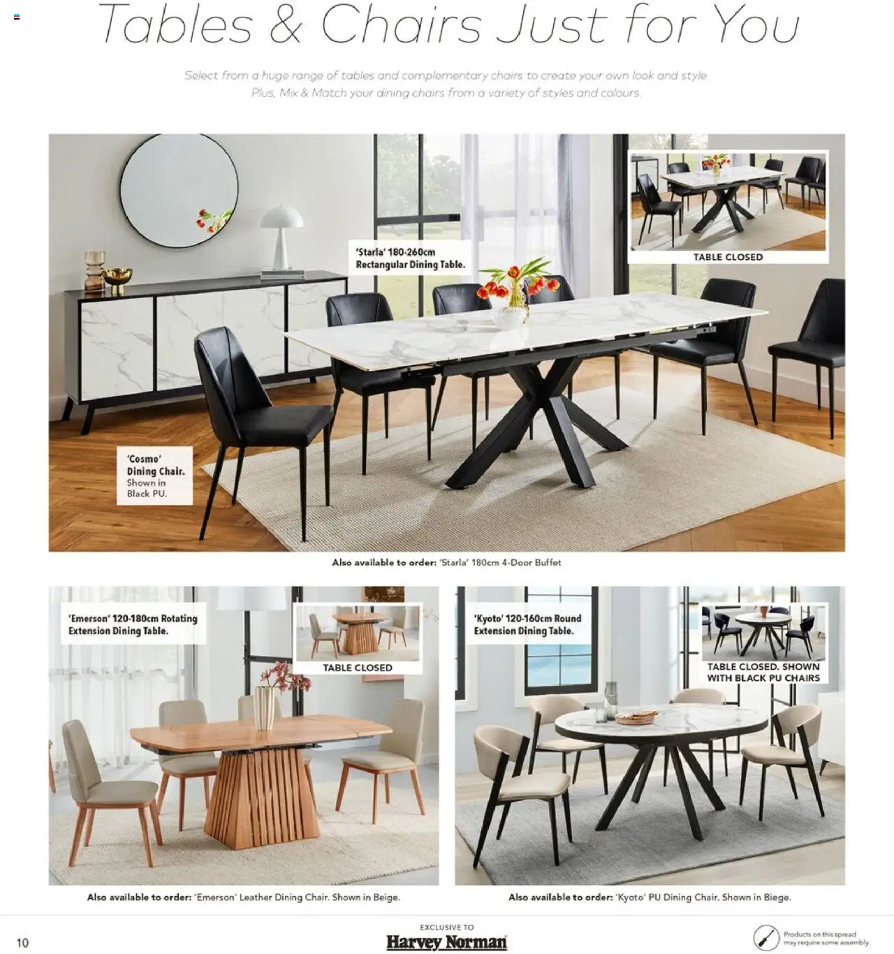 Harvey Norman - HOME – Distinct Style Dining Collections - page 10- valid from 15/07/2025