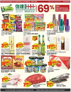 Preview Btrust Supermarket weekly flyer / circulaire valid from Mar 26, 2026