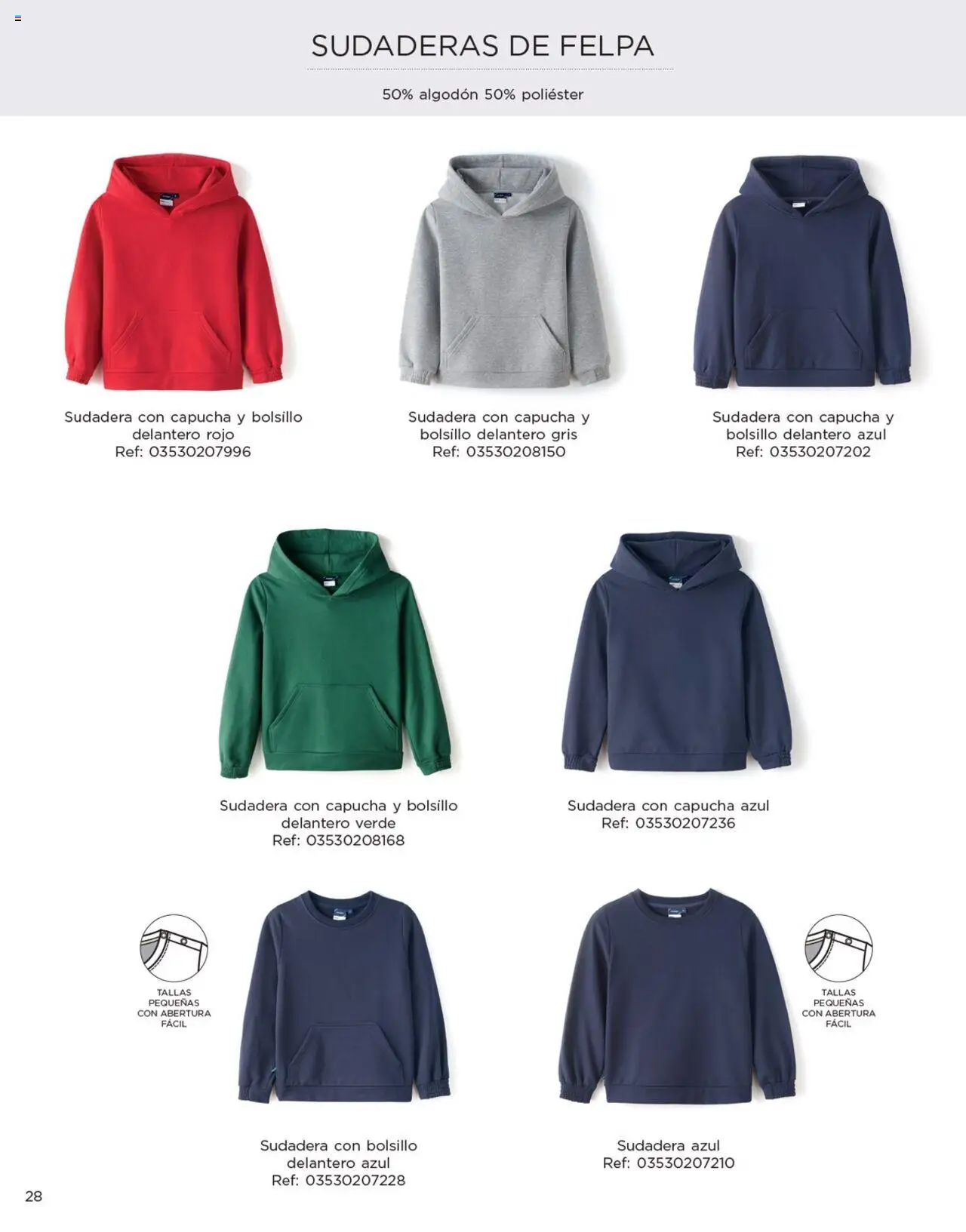 El Corte Inglés catálogo Colección Uniformes 2024 - página 28- válido desde 04/04/2025