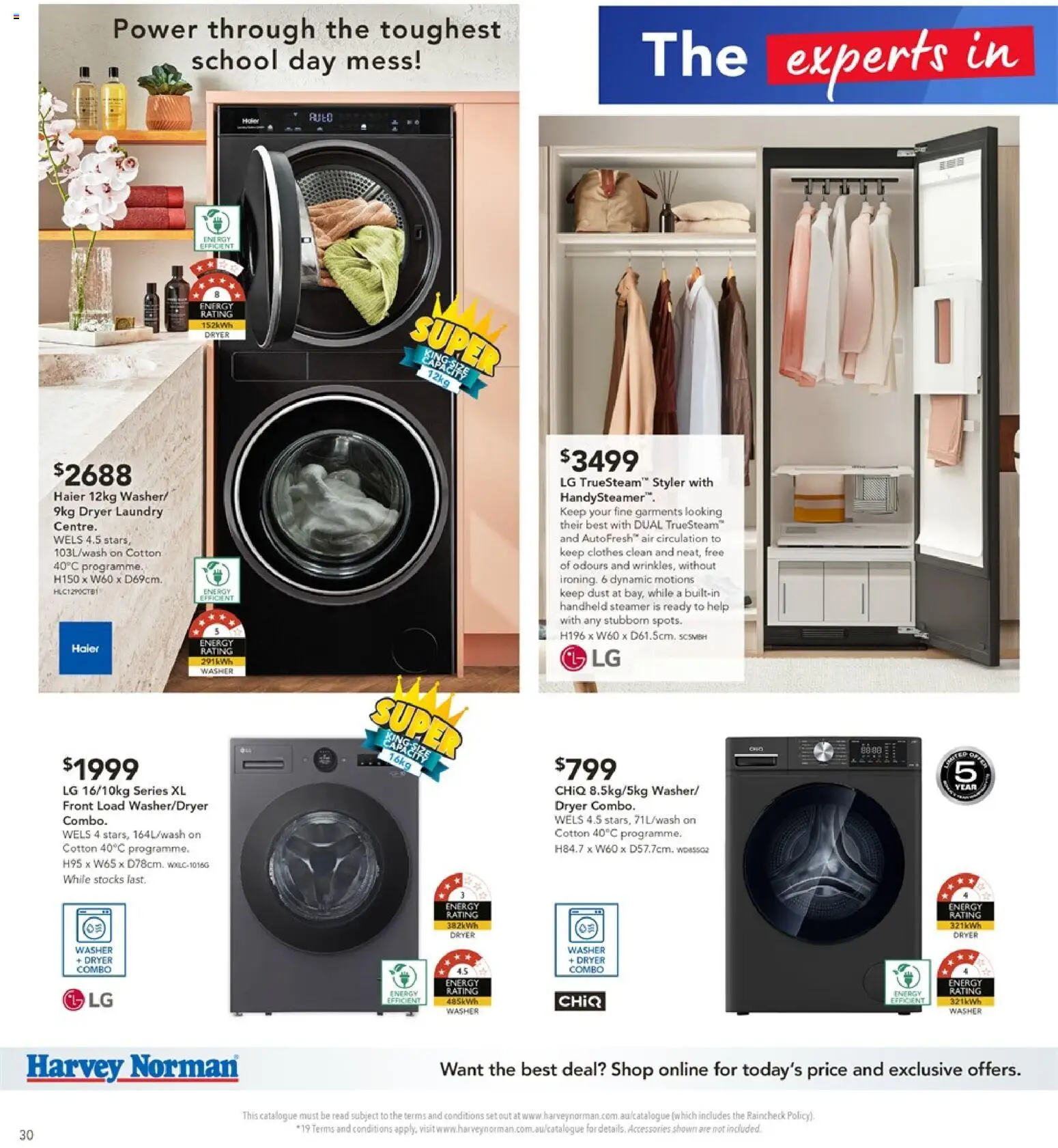 Harvey Norman  Catalogue  - page 30- valid from 14/01/2026