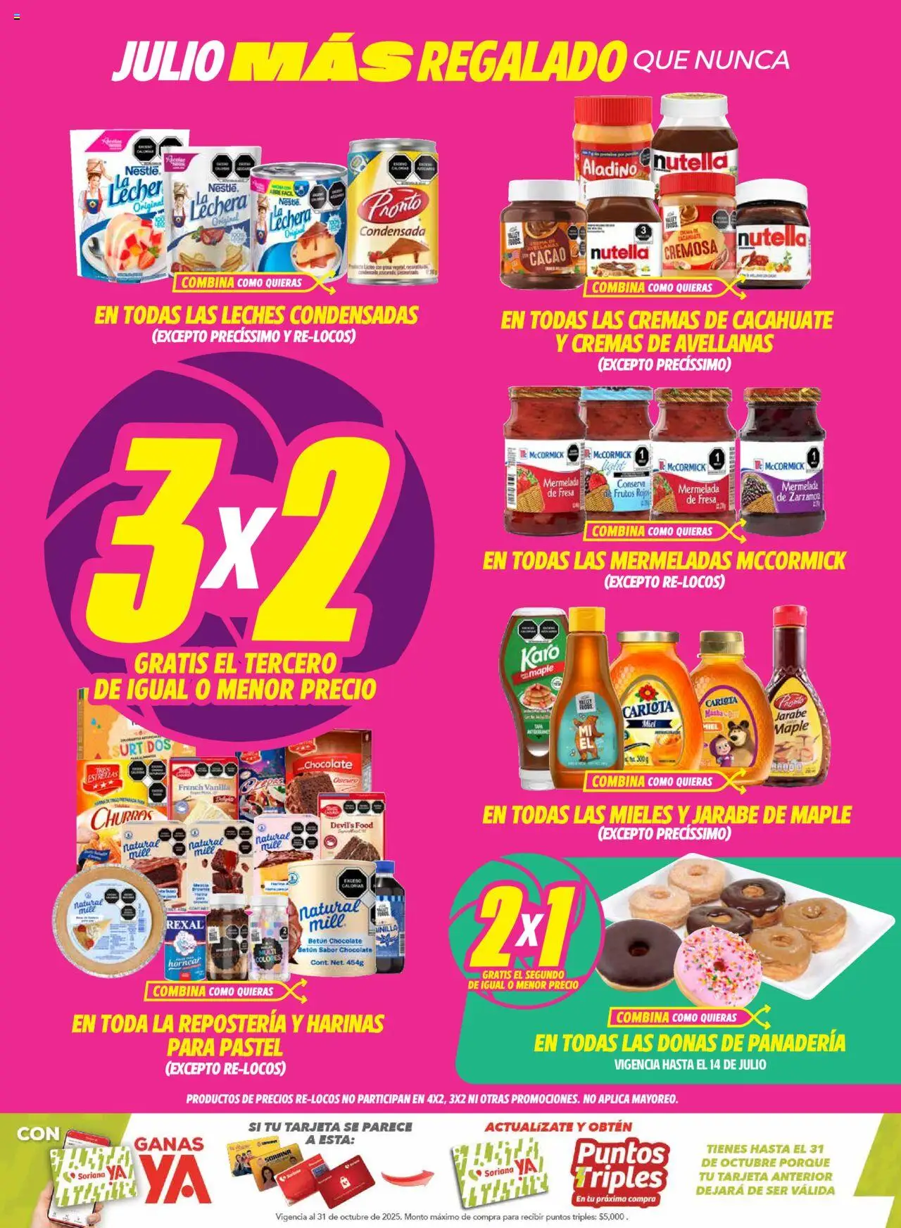 Soriana - Julio Regalado Mercado Nacional - página 12- válido desde 11/07/2025