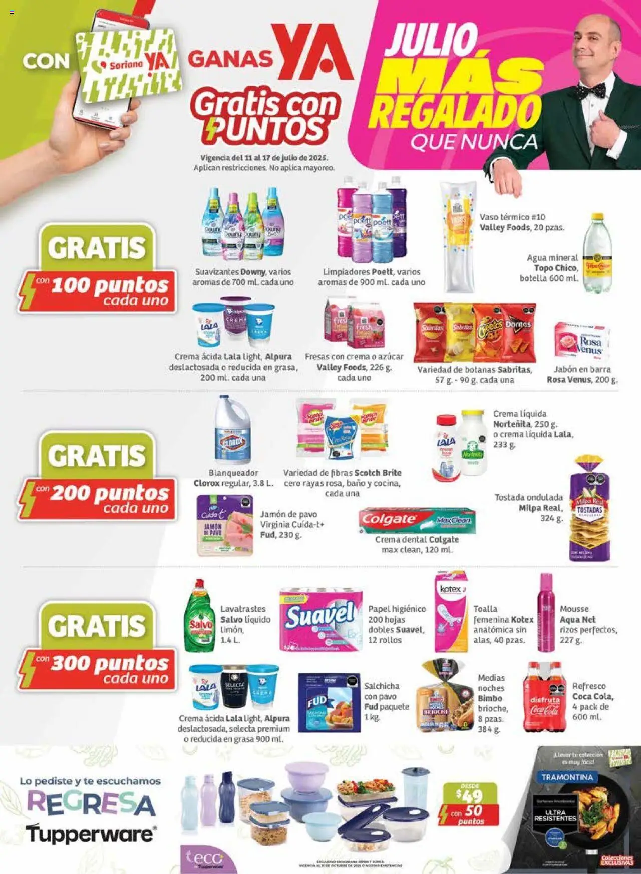 Soriana - Julio Regalado Híper Nacional - página 25- válido desde 11/07/2025