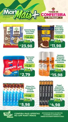 Pré-visualização Mart Minas - Ofertas de confeitaria válida a partir de 04/11/2025