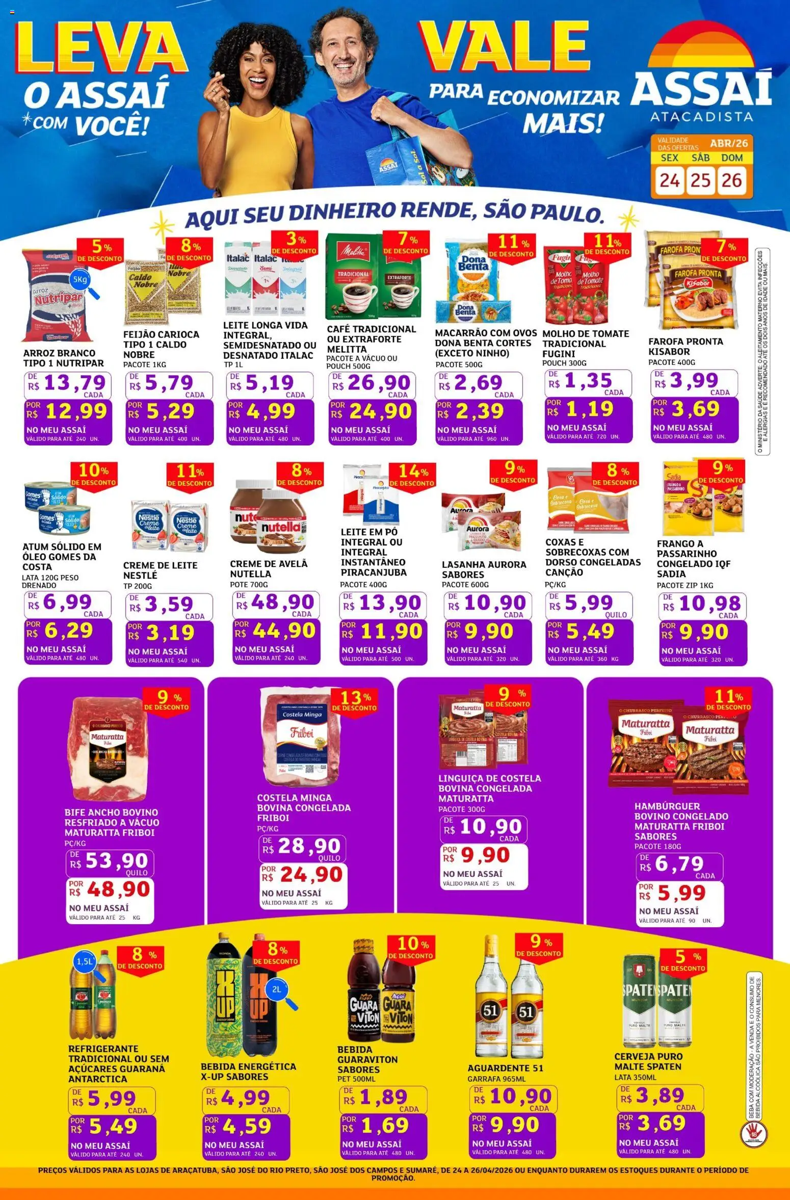 Assaí Atacadista ofertas - página 1- válido a partir de 24/04/2026
