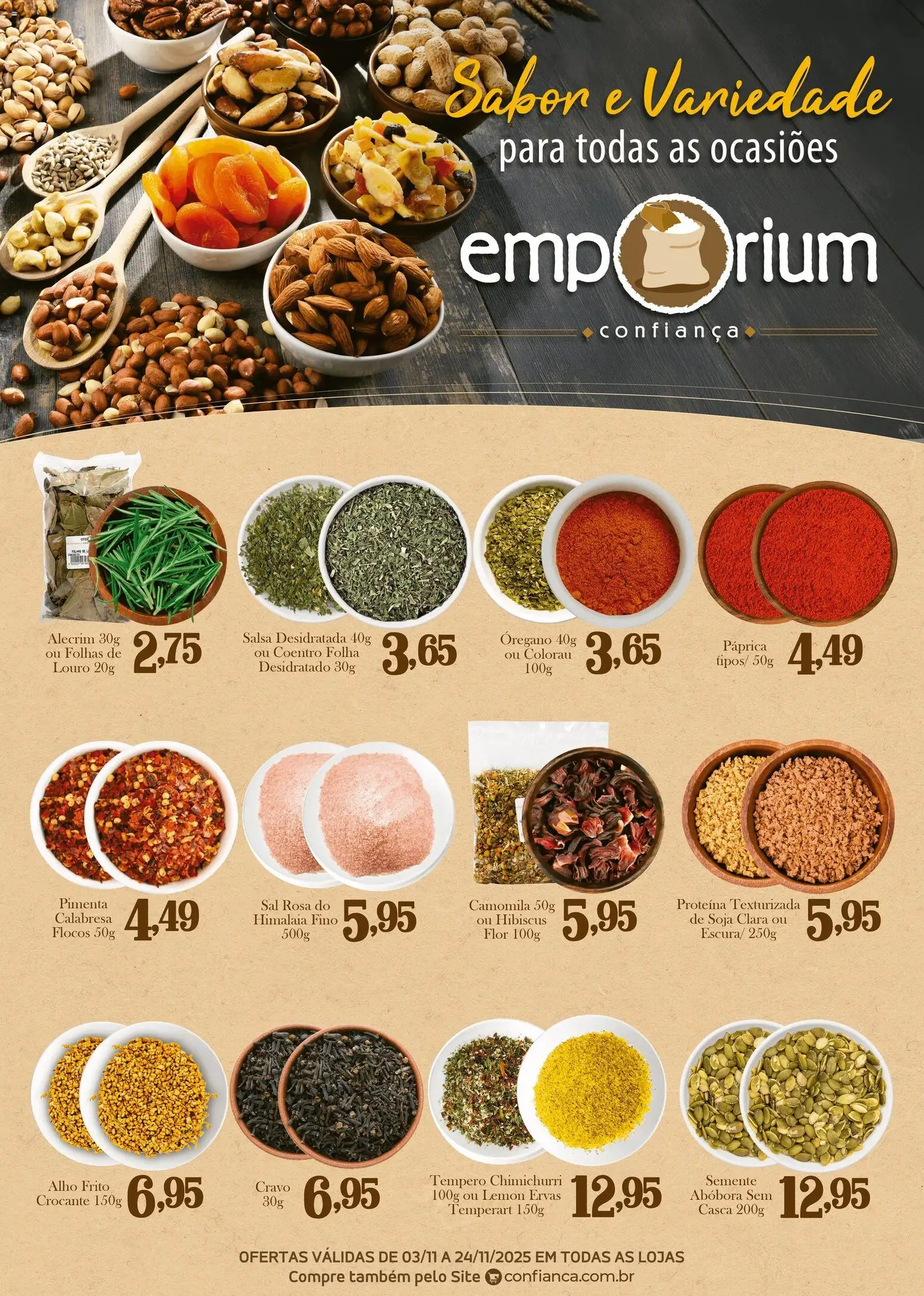 Confiança - Ofertas Emporium - página 1- válido a partir de 03/11/2025
