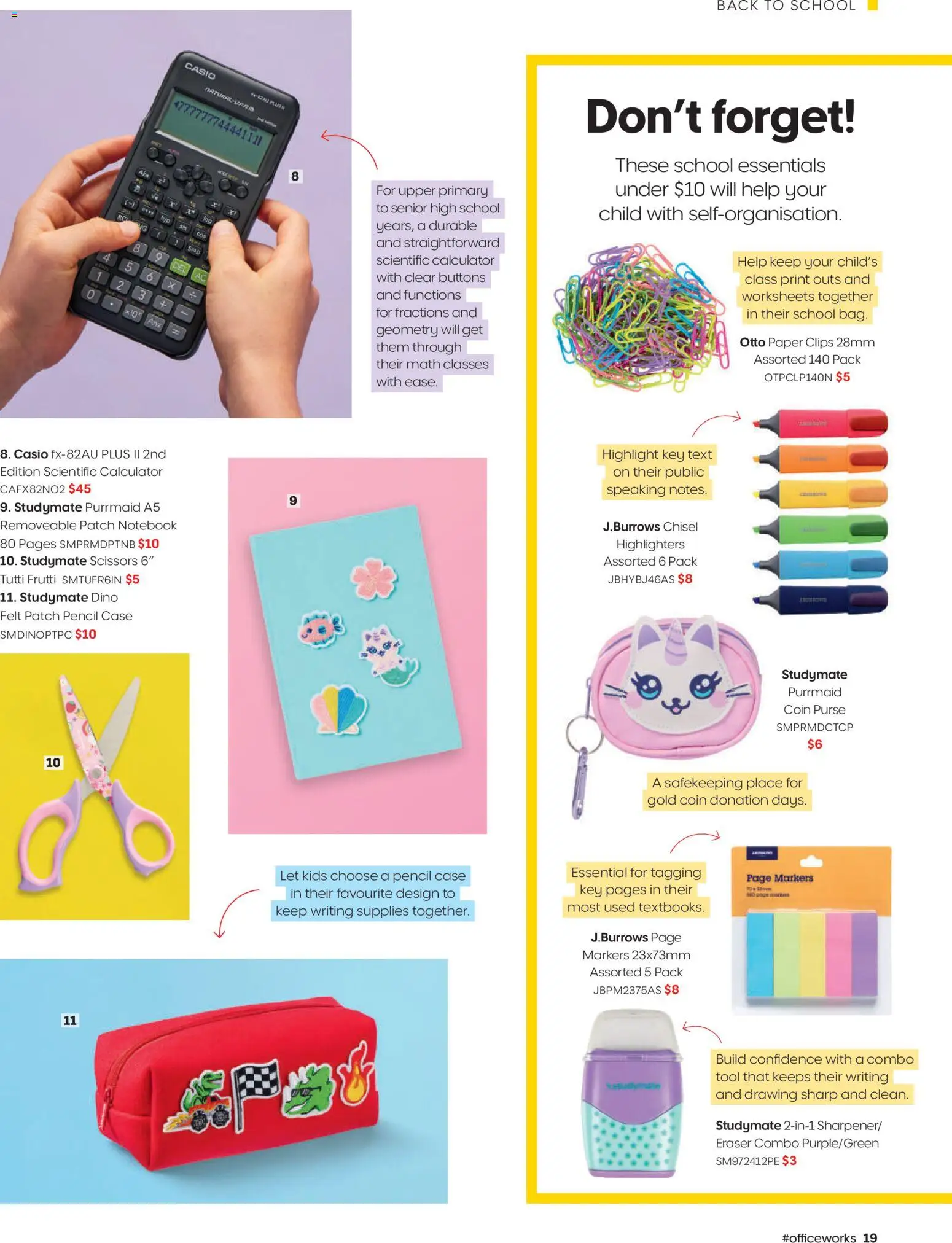 Officeworks Magazine - page 19- valid from 01/01/2026