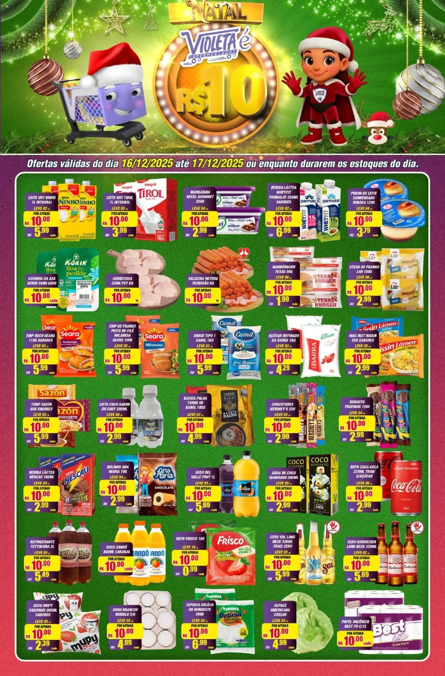 Violeta Supermercados - Ofertas da semana - página 1- válido a partir de 16/12/2025
