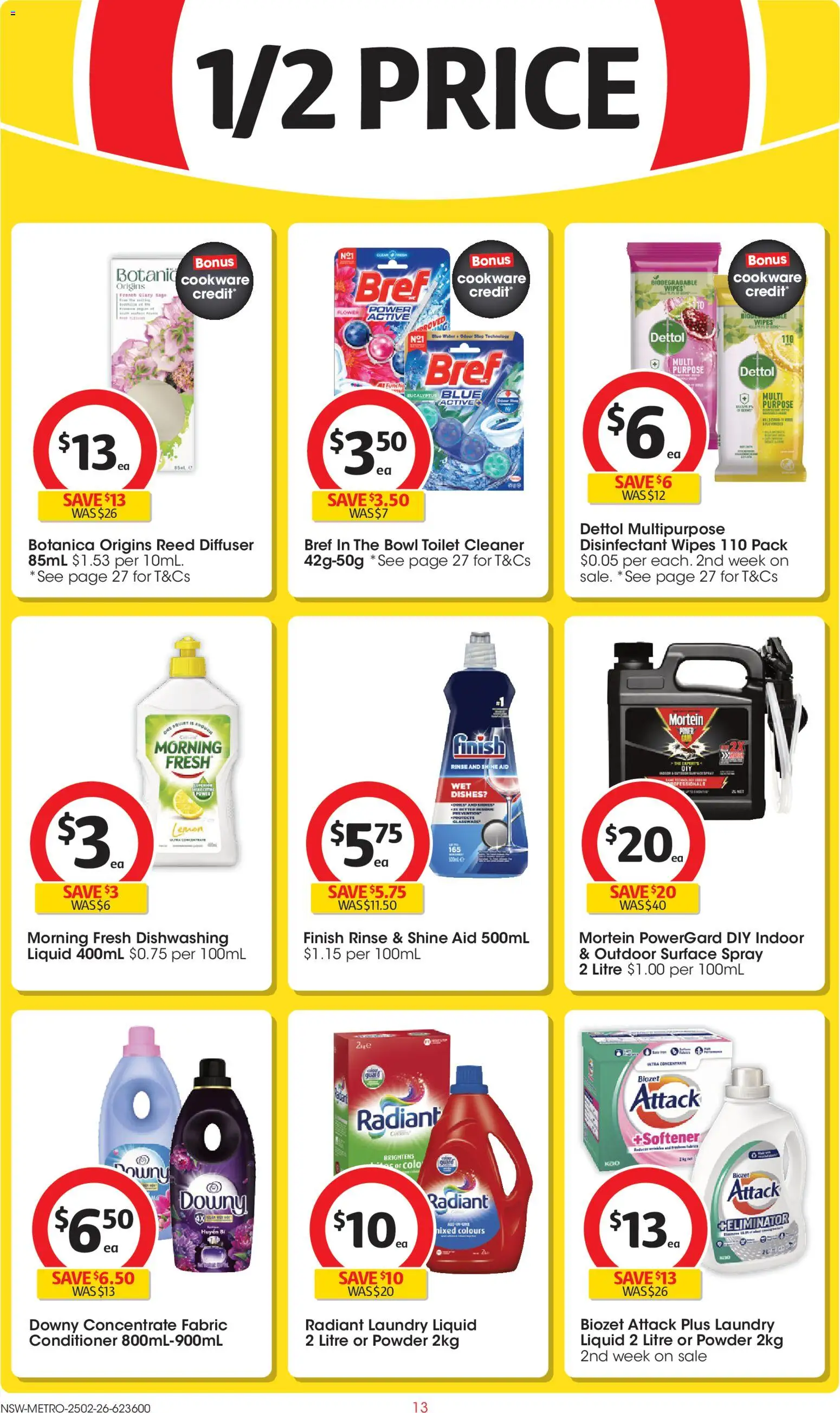 Coles Catalogue  - page 13- valid from 25/02/2026